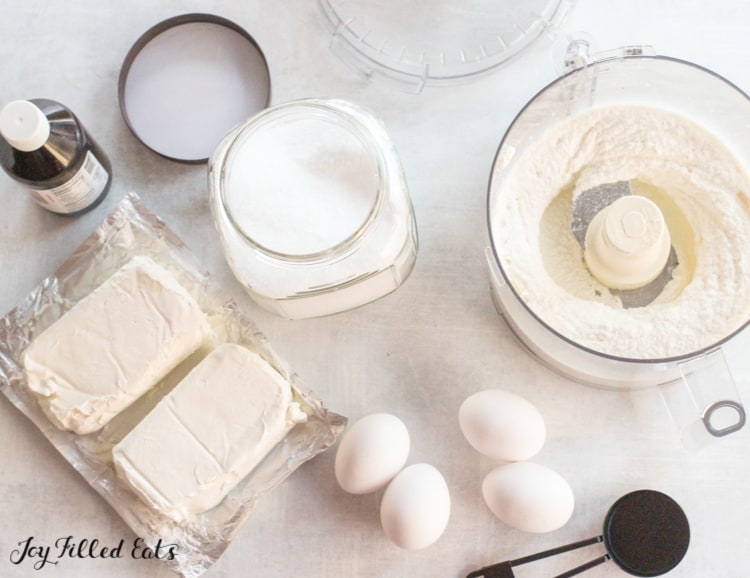 ingredients needed for ricotta cheesecake