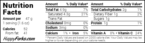nutrition facts for pink drink sipper