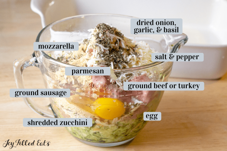 ingredients in a large glass measuring bowl