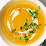 Keto pumpkin soup