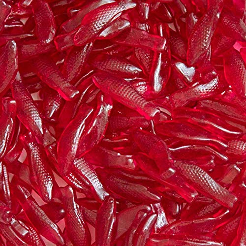 Red candy Fish close up