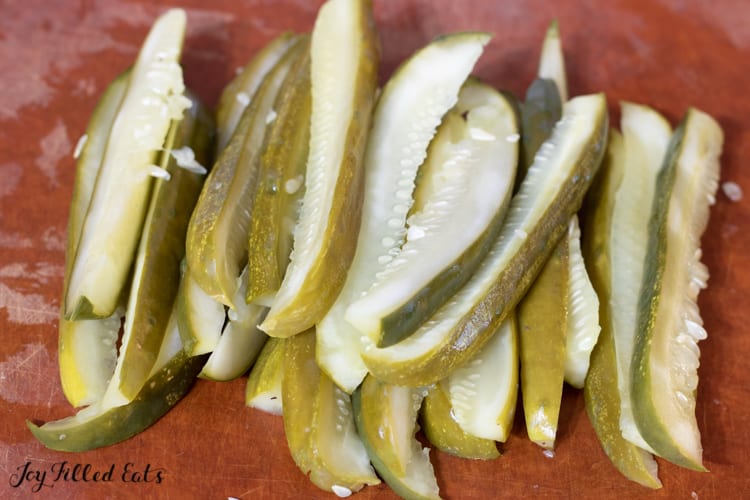 pile of pickles