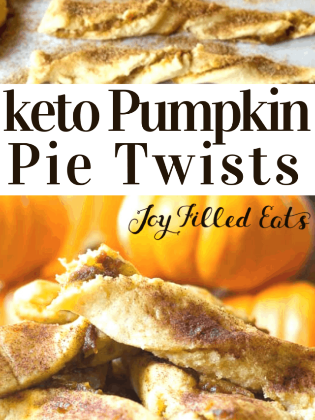 Easy Keto Pumpkin Twists