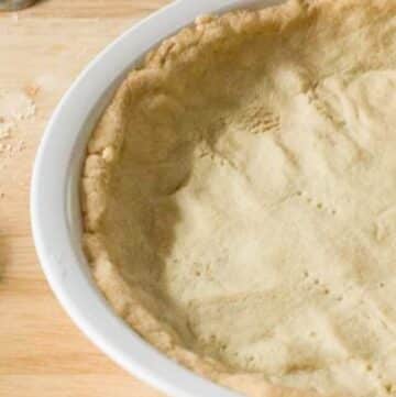 baked low carb keto pie crust