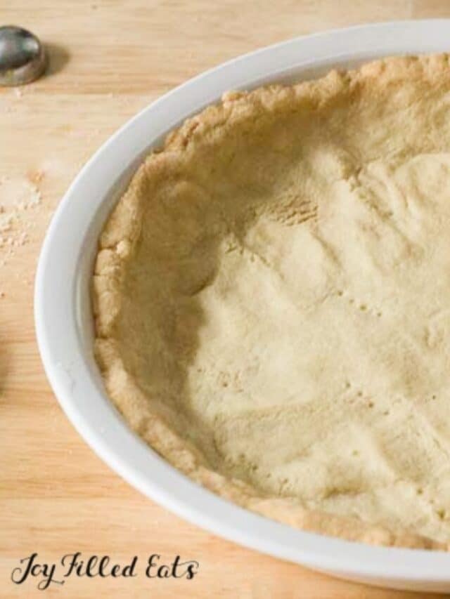Easy Low Carb Keto Pie Crust Recipe