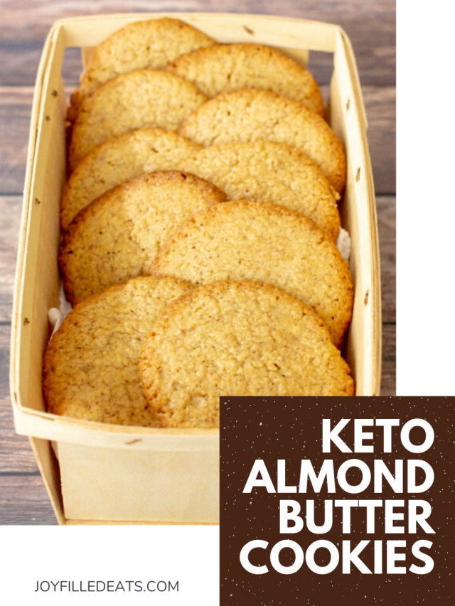 Keto Almond Butter Cookiess