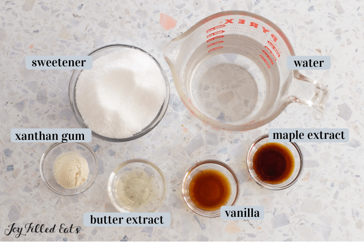 ingredients in small bowls