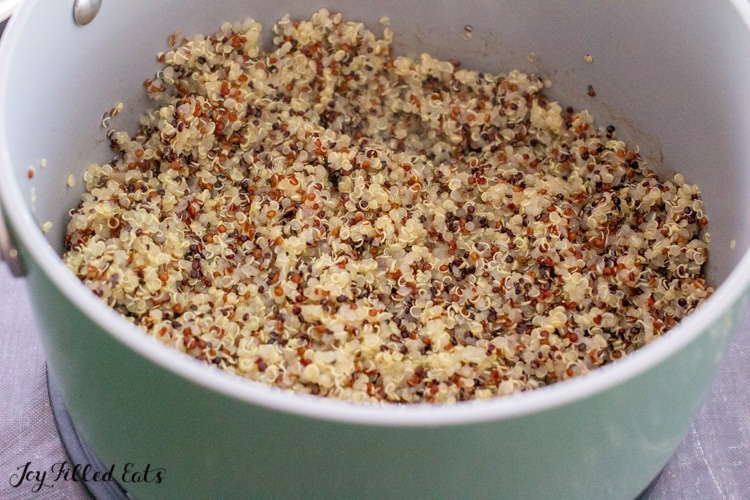 quinoa in a pop
