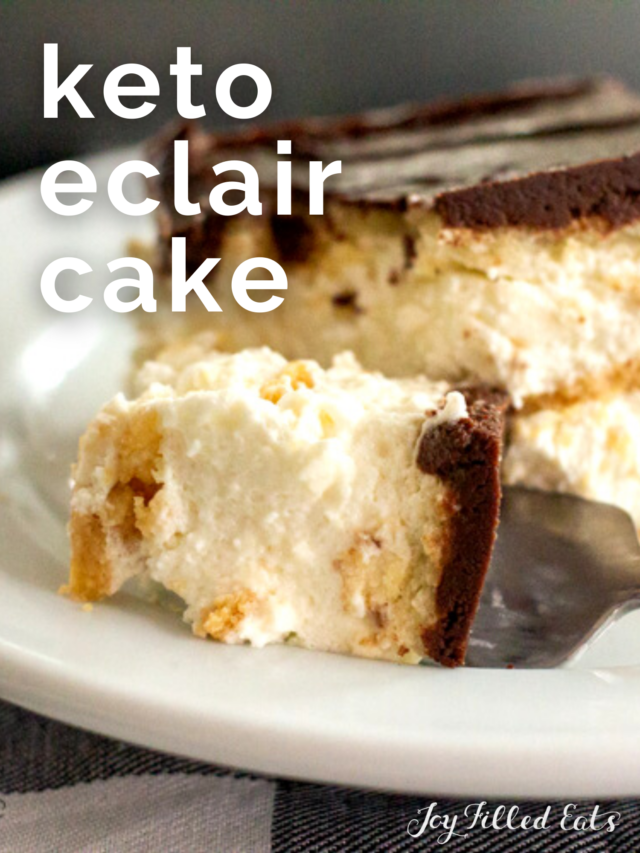 Keto Eclair Cake