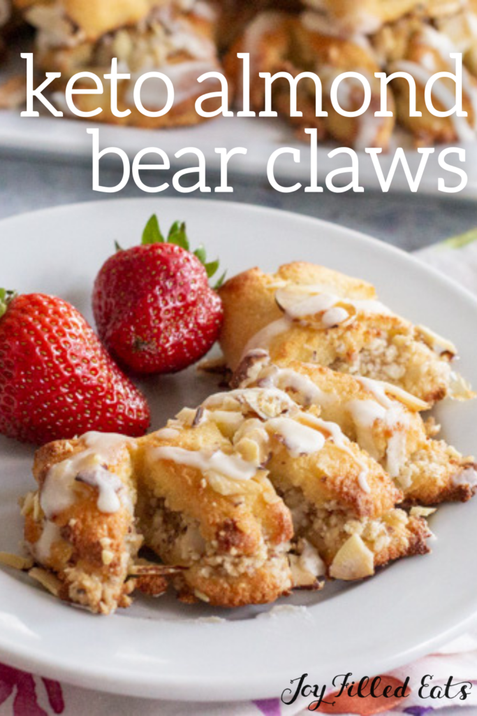 pinterest image for almond bear claws