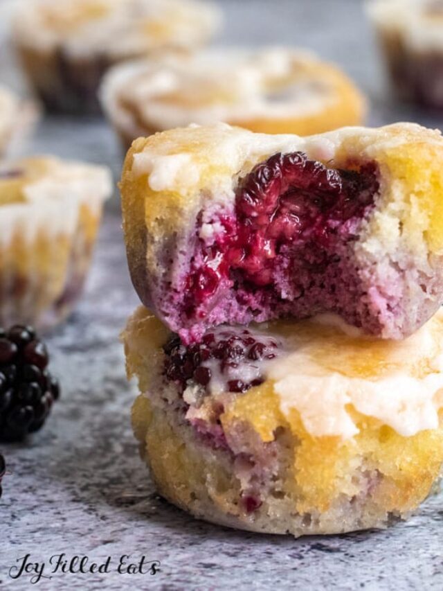 Keto Blackberry Muffins Recipe
