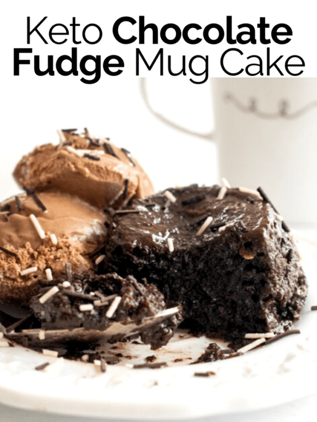 Keto Flourless Mug Cake