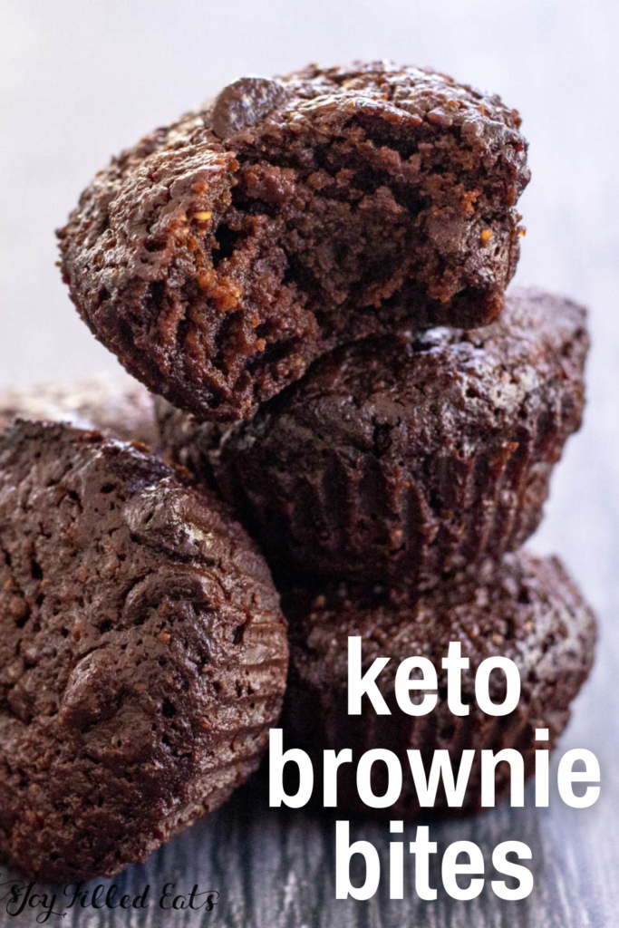 pinterest image for keto brownie bites (1)