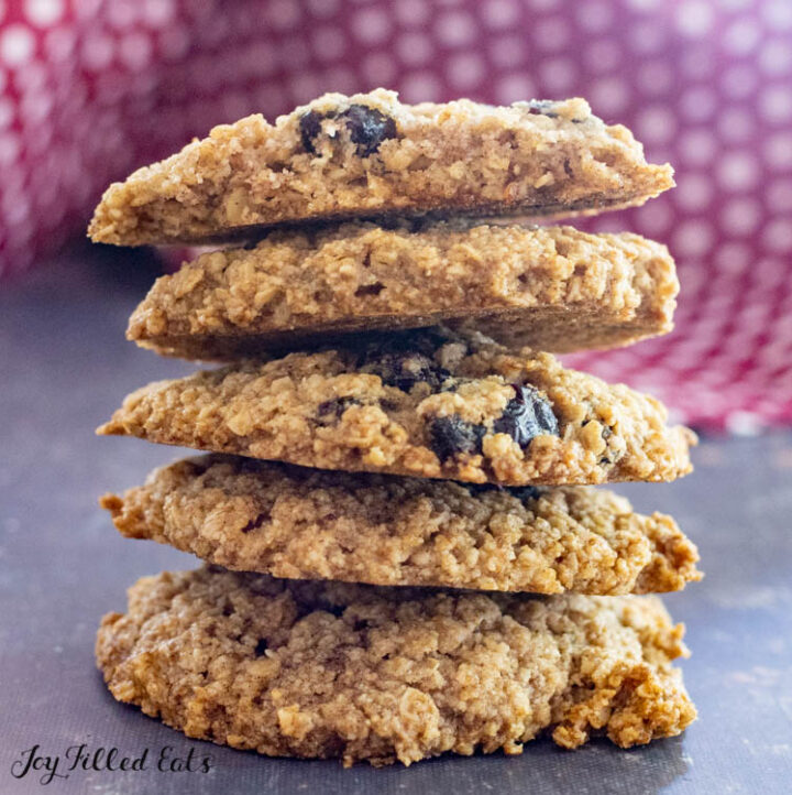Almond Flour Oatmeal Cookies