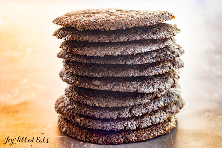 stack of cookies