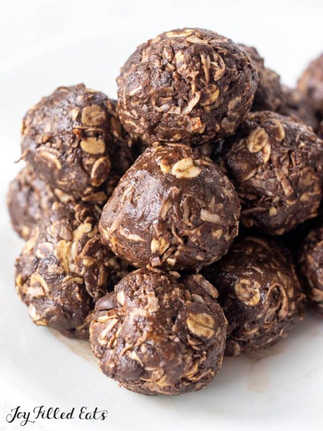 Delicious Low Carb Chocolate Bliss Balls Story