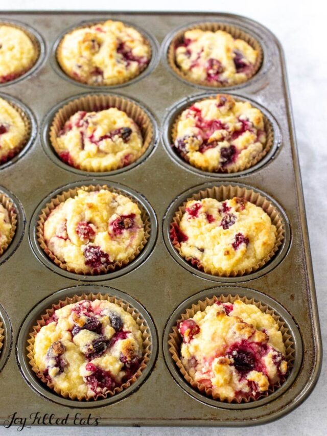 Delicious Keto Cranberry Muffins Story
