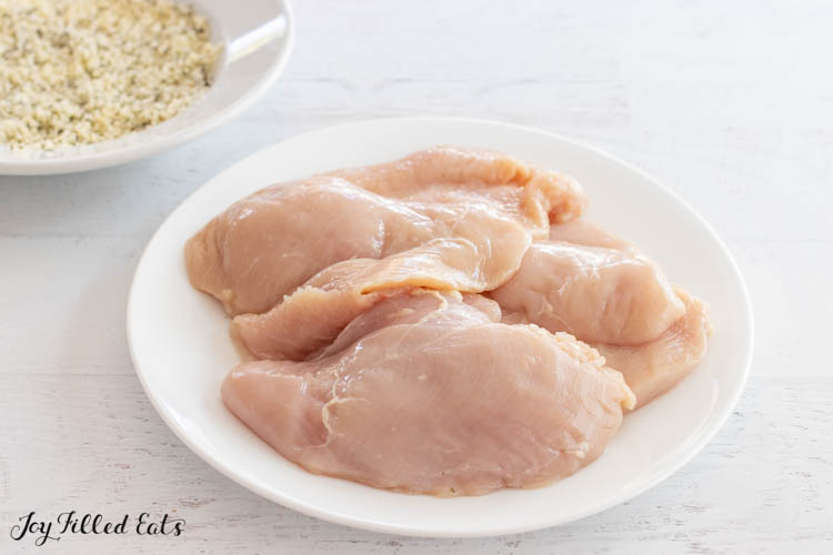 chicken breasts on plate