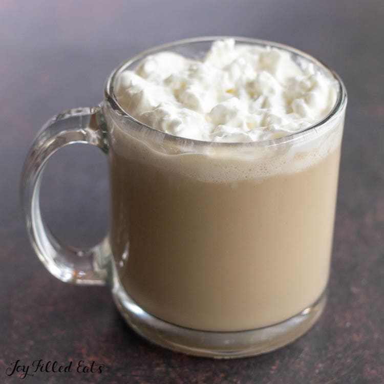 mug of Starbucks Sugar Free Vanilla Latte