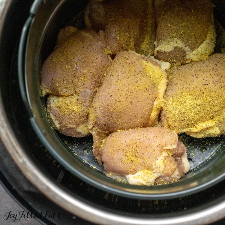 pieces of poultry in air fryer