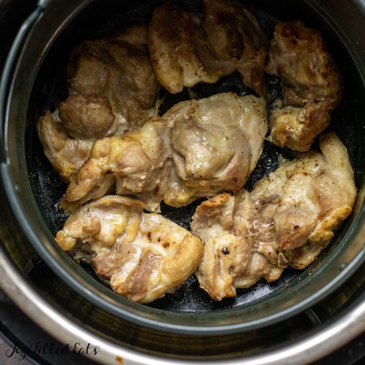 air fryer boneless skinless chicken thighs in instant pot air fryer