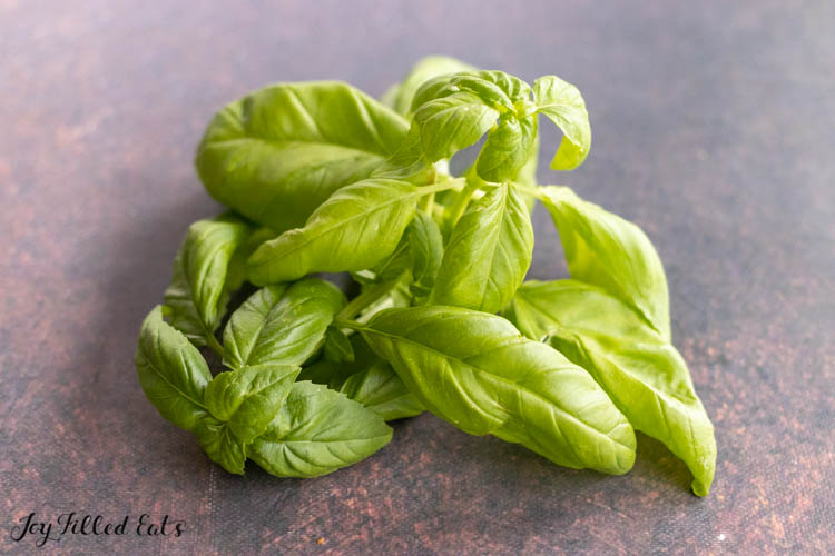 basil leaves