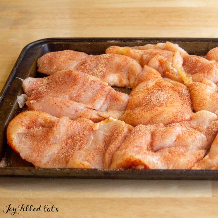 dry rub on poultry