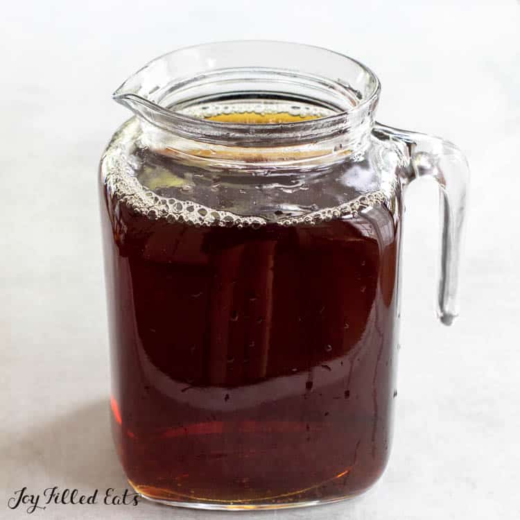 pitcher with diet sweet tea recipe
