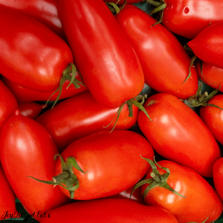 san marzano tomatoes