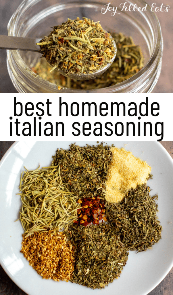 pinterest image for italian seasoning substitute recipe