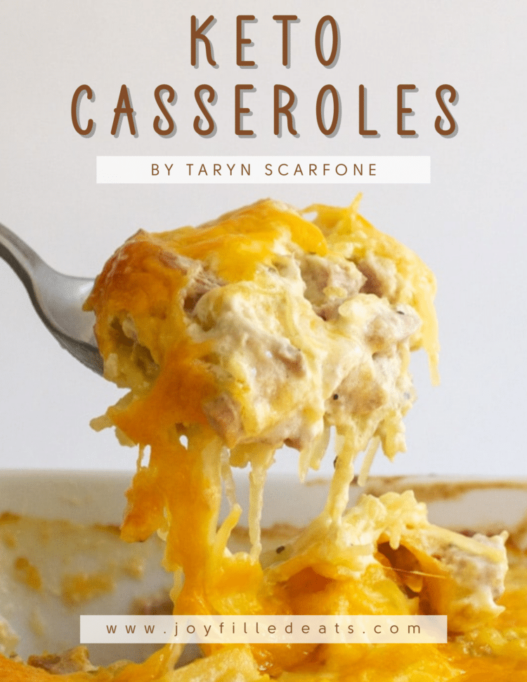 keto casseroles ebook cover shown