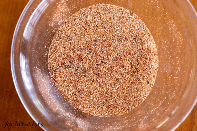 small bowl of spice blend