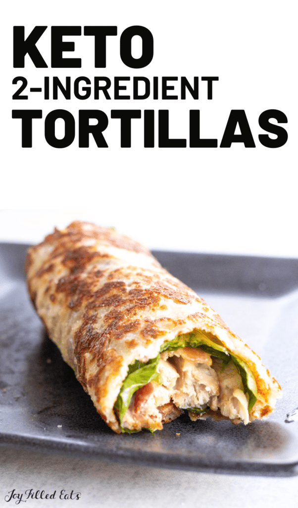 pinterest image for cheese tortilla recipe