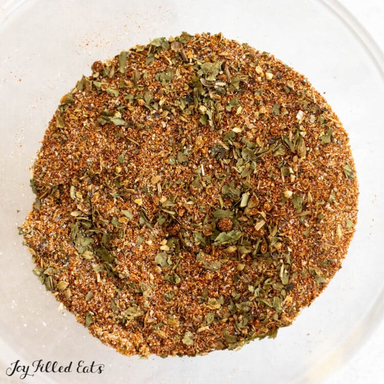 close up of the southwest spice blend