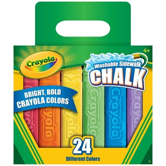 crayola sidewalk chalk box