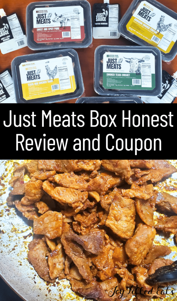 pinterest image for just meats review