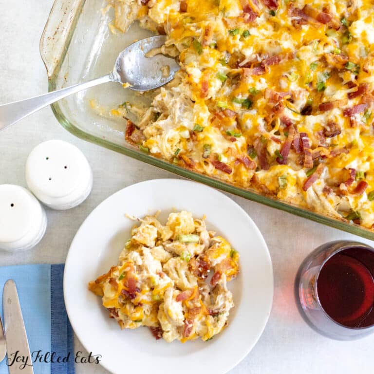 Keto Chicken Cauliflower Casserole Recipe Low Carb