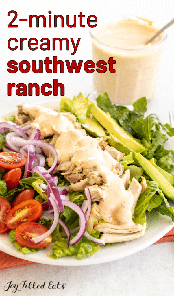 Southwest Ranch Salad Dressing Recipe | Creamy, Homemade