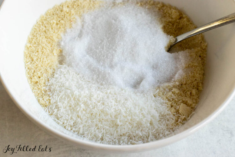 dry ingredients in bowl