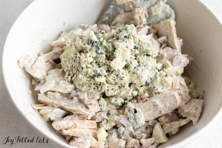 blue cheese added