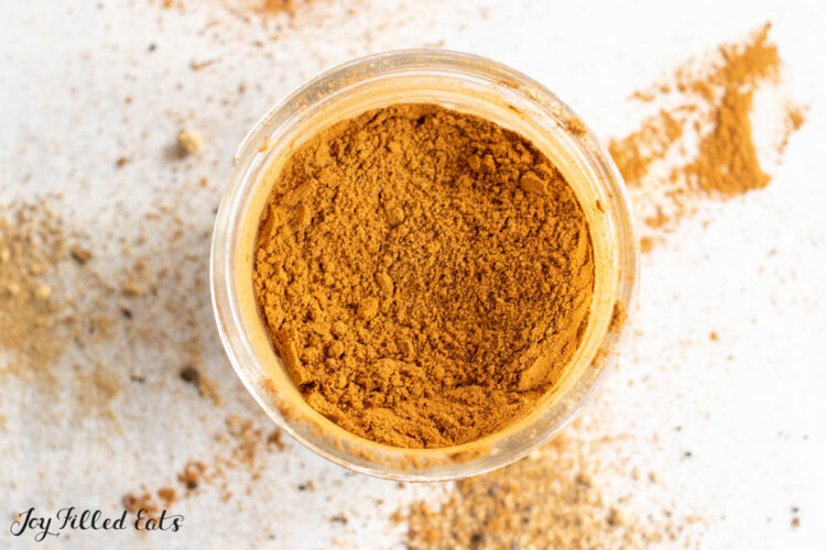 jar with seasoning blend