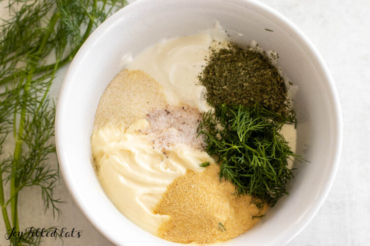 ingredients in mixing bowl