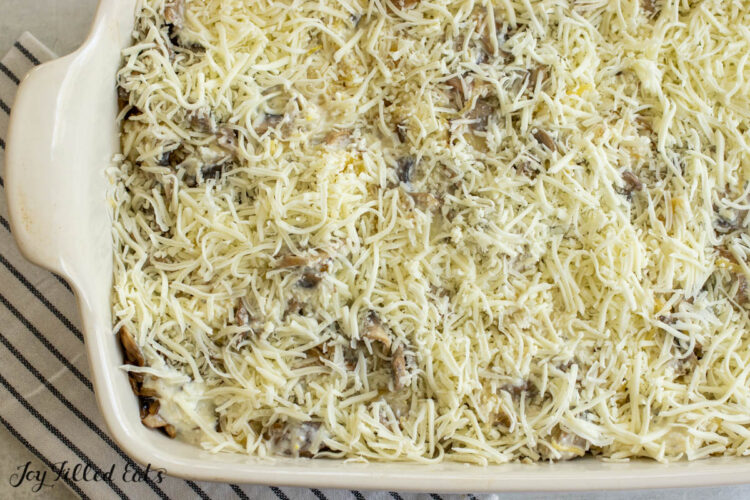 cheese added