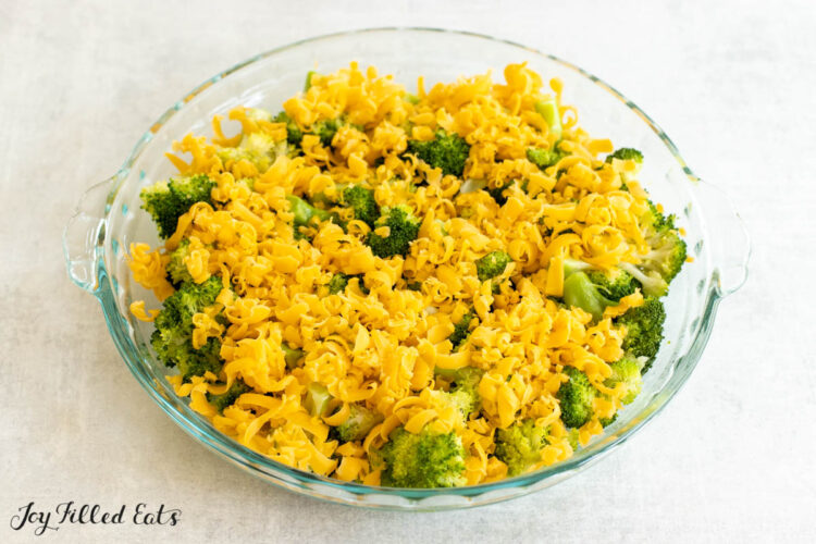 shredded cheddar added
