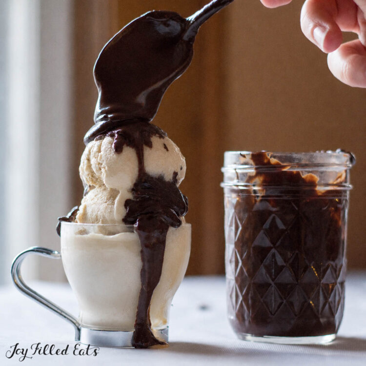keto hot fudge sauce