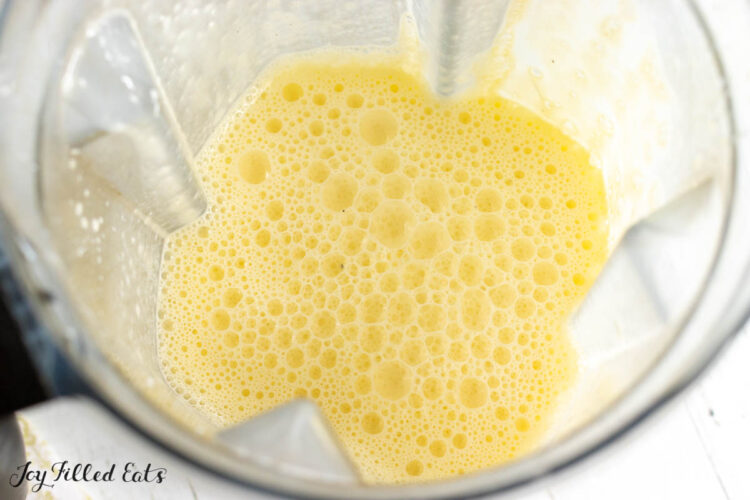 liquid in blender