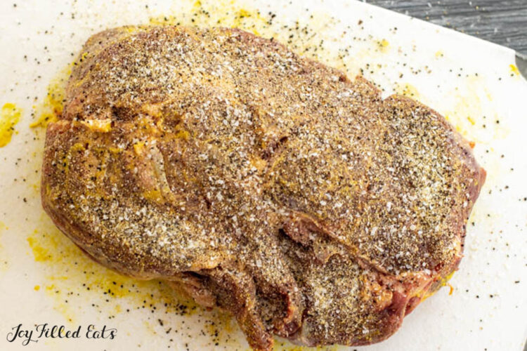 seasonings added to meat